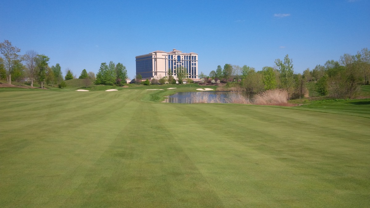 Belterra Casino Golf Course, Florence, Indiana – A really great, manufactured golf experience ...